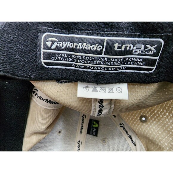 Taylormade R1 RBZ Men's Golf Hat Size L/XL Fitted Beige Stretch - Picture 6 of 7